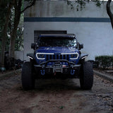 Oracle VECTOR Series Full LED Grille - Jeep Wrangler JL/JT - NA - 5837-PRO