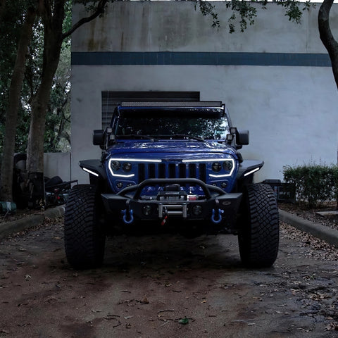 Oracle VECTOR Series Full LED Grille - Jeep Wrangler JL/JT - NA - 5837-PRO