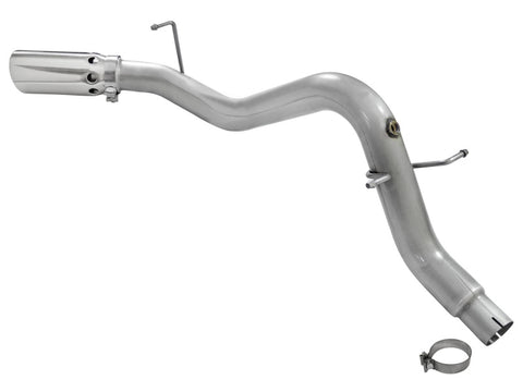 aFe LARGE BORE HD 3.5in DPF-Back Alum Exhaust w/Polished Tip 2016 GM Colorado/Canyon 2.8L (td) - 49-04064-P