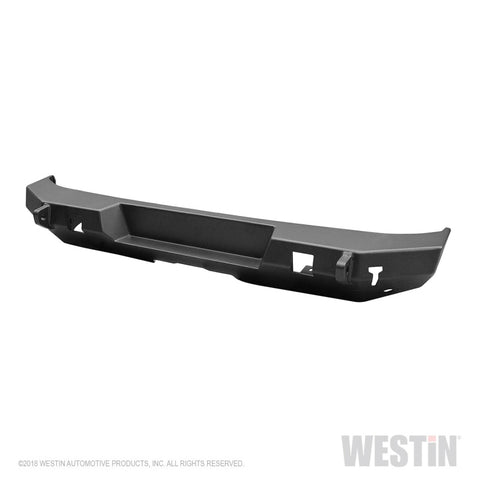 Westin 07-18 Jeep Wrangler JK WJ2 Rear Bumper - Textured Black - 59-82005