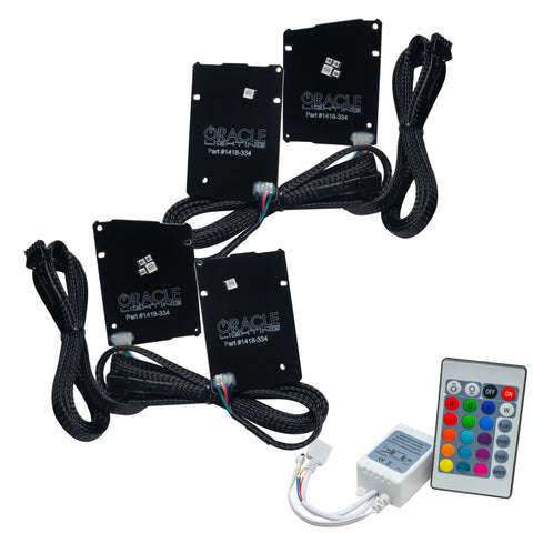 Oracle 19-21 Chevy Camaro LS/LT RGB+A Headlight DRL Kit - w/ Simple Controller - 1418-504