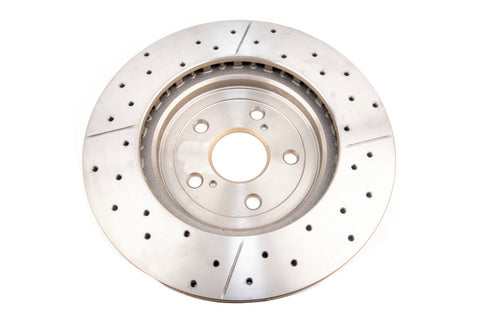 DBA 04-06 Lexus RX330 Front Drilled & Slotted Street Series Rotor - 2702X
