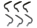 Lund 04-14 Ford F-150 SuperCab (80in) EZ Running Board Mounting Bracket Kit - Brite - 300038