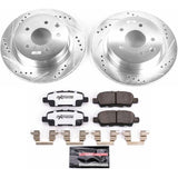 Power Stop 11-19 Nissan Leaf Rear Z26 Street Warrior Brake Kit - K6761-26