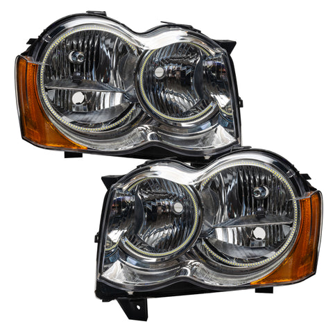 Oracle 08-10 Jeep Grand Cherokee SMD HL (Non-HID) - ColorSHIFT w/ Simple Controller - 7068-504