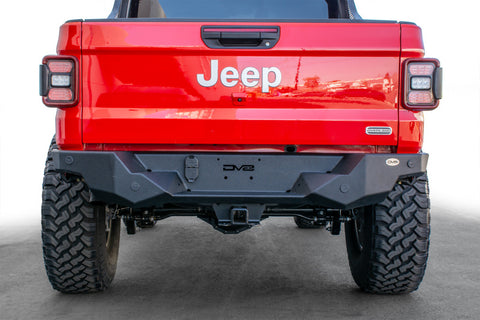 DV8 Offroad 2019+ Jeep Gladiator High Clearence Rear Bumper - RBGL-04