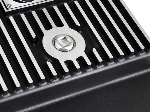 aFe Transmission Pan (Black w/ Machined Fins) GM Trucks 99-16 (4L60-E/4L60E/4L65E/4L70E/4L75E) - 46-70242