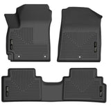 Husky Liners 20-21 Kia Soul Weatherbeater Series Front & 2nd Seat Floor Liners - Black - 95761