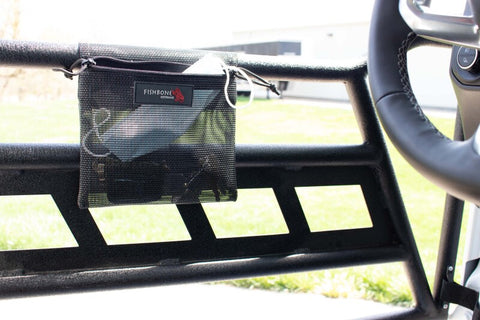 Fishbone Offroad 2018+ Jeep Wrangler JL 2 Door Tube Door Storage Bag - FB55272
