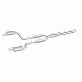 MagnaFlow 11-12 Dodge Charger SRT-8 Hemi Dual Split Rear Exit Stainless Cat-Back Performance Exhaust - 15494