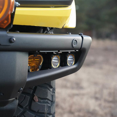KC HiLiTES 2021+ Ford Bronco FLEX ERA 3 Dual Mode SAE Fog Light Pocket Kit - 97168