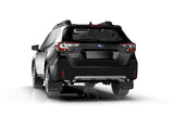Rally Armor 20-25 Subaru Outback Black UR Mud Flap w/Grey Logo - MF66-UR-BLK/GRY