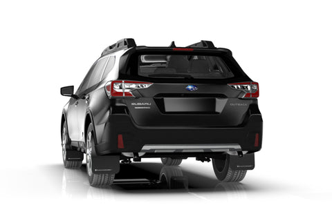 Rally Armor 20-25 Subaru Outback Black UR Mud Flap w/Grey Logo - MF66-UR-BLK/GRY