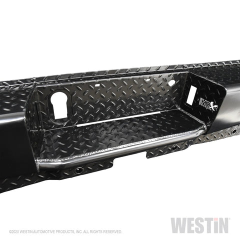 Westin 15-20 Ford F-150 HDX Bandit Rear Bumper - Black - 58-341105