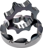 Boundary 2011+ Ford Coyote Mustang/GT350 Billet Black Oil Pump Gear - Vane Ported MartenWear Treated - CM-OPG-MUSTANG-VM