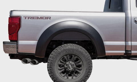 Bushwacker 99-10 Ford F-250 Super Duty Styleside Extend-A-Fender Style Flares 2pc - Black - 20076-02