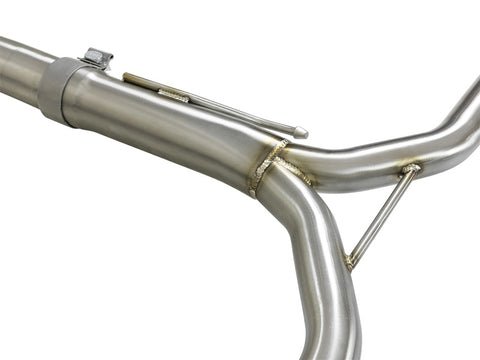 aFe Takeda Exhaust 304SS Dual Cat-Back w/ Black Tips 13-17 Honda Accord LX/EX/EX-L Sedan L4 2.4L - 49-36605-B