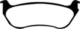EBC 95-97 Ford Crown Victoria 4.6 (Phenolic PisTons) Greenstuff Rear Brake Pads - DP21626