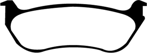 EBC 95-97 Ford Crown Victoria 4.6 (Phenolic PisTons) Greenstuff Rear Brake Pads - DP21626