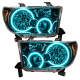 Oracle 07-11 Toyota Tundra Pre-Assembled Headlights- Blk Housing - w/ Simple Controller - 7119-504