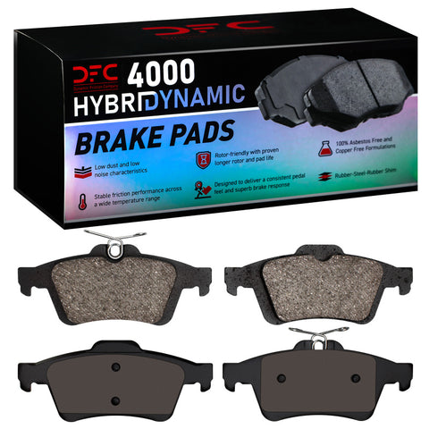 DFC 03-23 Volvo V50 Rear 4000 Hybridynamic Brake Pads - 4000-1095-00