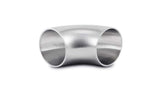 Vibrant 1.5in OD T304 SS 90 Deg Mandrel Bend Elbow (1.5in Centerline Radius) - 13302