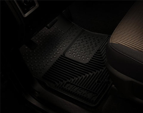 Husky Liners 01-06 Acura MDX/03-08 Honda Pilot Heavy Duty Black Front Floor Mats - 51141