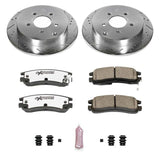 Power Stop 02-07 Buick Rendezvous Rear Z26 Street Warrior Brake Kit - K5135-26