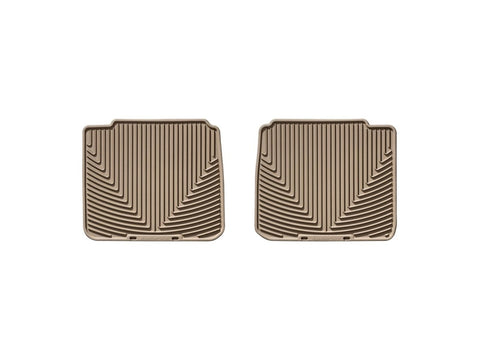 WeatherTech 06-10 Lexus GS Rear Rubber Mats - Tan - W85TN