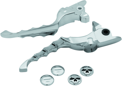 Kuryakyn Zombie Lever Set 17-Up Touring Chrome - 1984