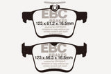 EBC 2014+ Audi A3 1.8 Turbo (w/Electronic Parking Brake) Yellowstuff Rear Brake Pads - DP42153R