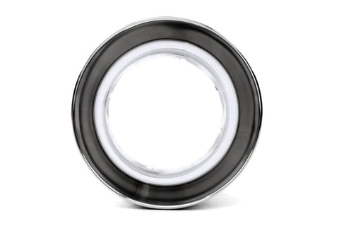 Dinan Double-Walled 4.5in Clamp-On Exhaust Tip - Polished - 4.5in Outlet / 3.25in Inlet - D663-0645-BOX