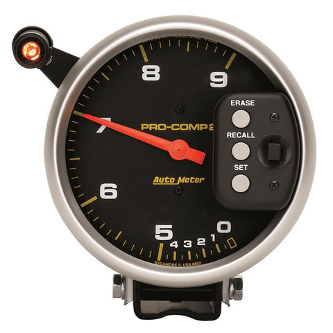 Autometer Pro-Comp 5 inch 9000 RPM Dual Range w/ Shift-Lite and Memory Tach - 6852