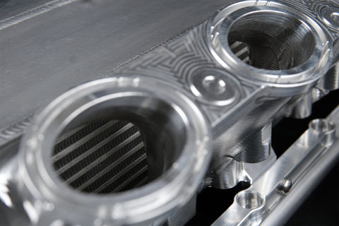 CSF Toyota A90/A91 Supra/ BMW G-Series B58 Charge-Air Cooler Manifold- Machined Billet Aluminum - 8200