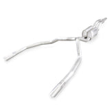 Stainless Works 2010-14 Ford Raptor 3in Exhaust Y-Pipe S-Tube Mufflers Under Bumper Exit - FTR10CBUBY