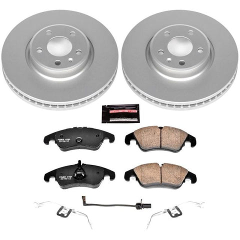 Power Stop 12-16 Audi A4 Front Z23 Evolution Sport Coated Brake Kit - CRK6133