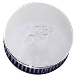 K&N Universal Chrome Filter 2.438in Flange ID x 5.125in OD x 2in H - RC-0850