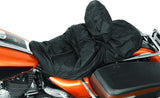 Mustang Harley Rain Covers w/ Driver Backrest - Black - 77599