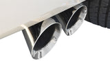 Corsa Cat Back Exhaust, Sport, 3in, Single Side Twin Polished 4in Tips, 2015 Chevy Tahoe/GMC Yukon - 14859