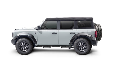 N-Fab Nerf Step 2021 Ford Bronco (4 Door) - Gloss Black - SRW - 3in - F2172B