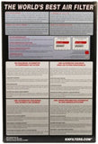 K&N 89-95 Toyota PickUp 2.4L / 95-04 Tacoma 2.4/2.7L Drop In Air Filter - 33-2050-1