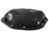 aFe Pro Series Dana 60 Front Differential Cover Black w/ Machined Fins 17-20 Ford Trucks (Dana 60) - 46-71100B