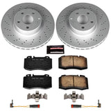 Power Stop 00-03 Mercedes-Benz CL500 Front Z23 Evolution Sport Coated Brake Kit - CRK5235