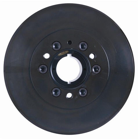 Fluidampr Chevy 396-427 CID V8 w/ one 3/16 and one 1/4 key slot Steel Internally Balanced Damper - 800131