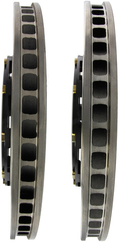 StopTech 09-11 Nissan GT-R Front Slotted Bare Iron 380x34mm Aero-Rotor Kit Pair - 81.658.9911