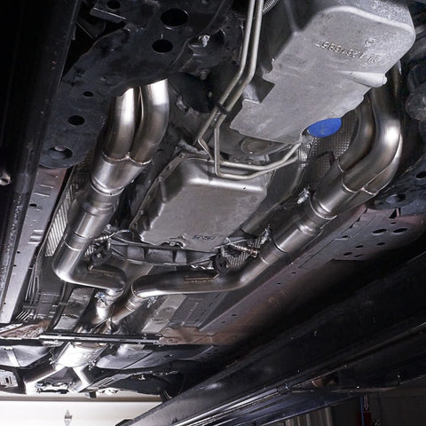 Stainless Works 2008-09 Pontiac G8 GT Headers 2in Primaries 3in Leads Performance Connect w/HF Cats - PG8HCAT