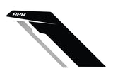 APR Sideburn Sticker - Black/Silver - PM100334