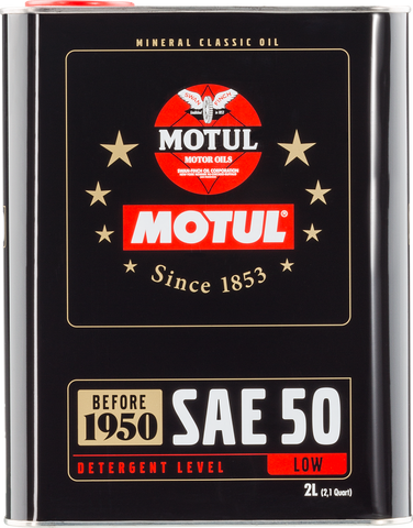 Motul Classic SAE 50 Oil - 2L - 104510