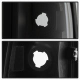 xTune Dodge Ram 1500/2500/3500 94-01 Euro Style Tail Lights Black ALT-ON-DRAM94-BK - 5012753