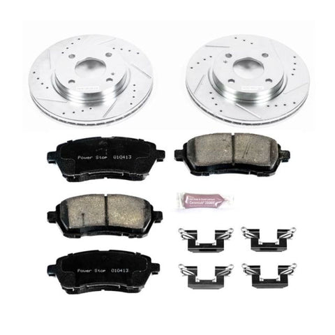 Power Stop 11-19 Ford Fiesta Front Z23 Evolution Sport Brake Kit - K5969